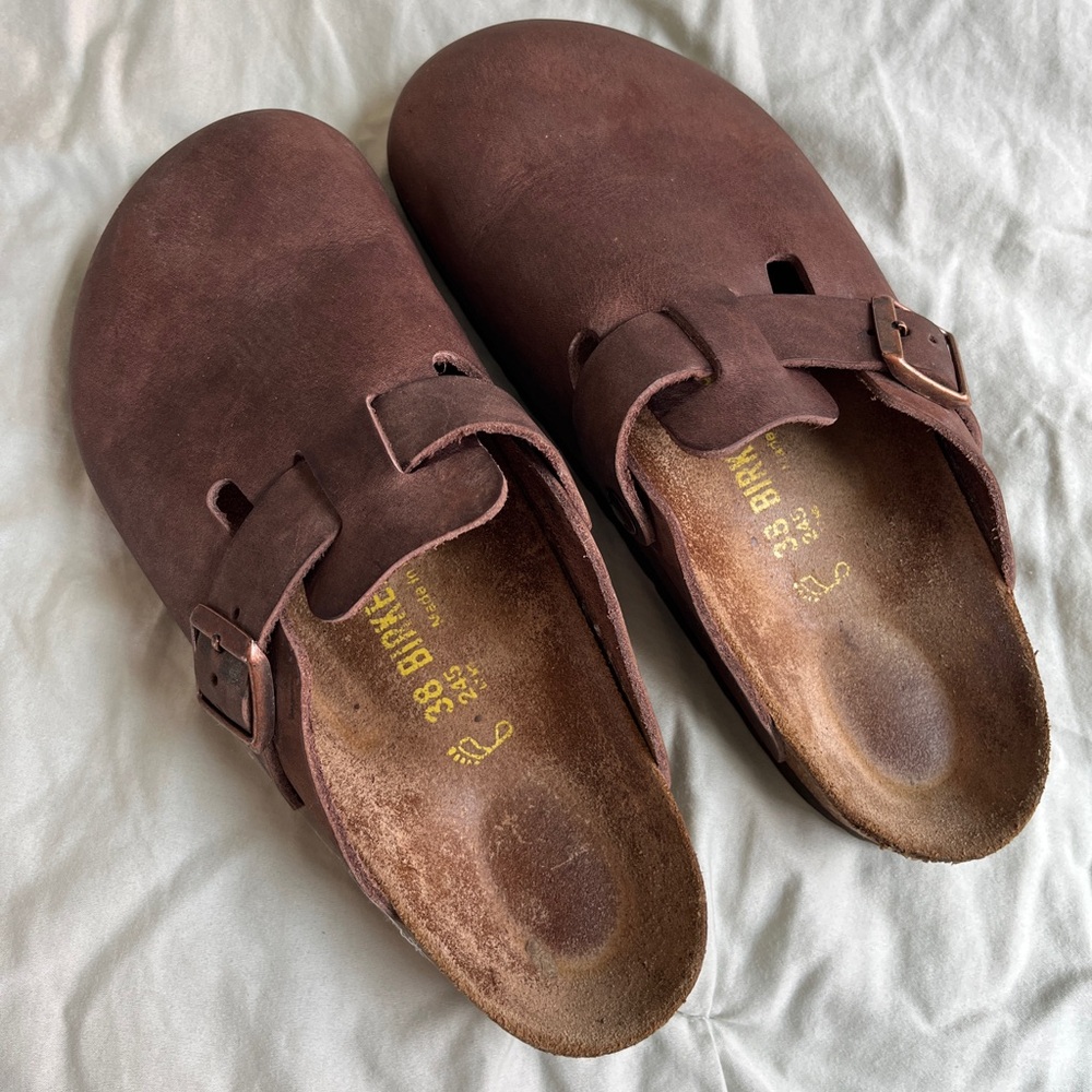 Birkenstock Bostons 38 L7 M5